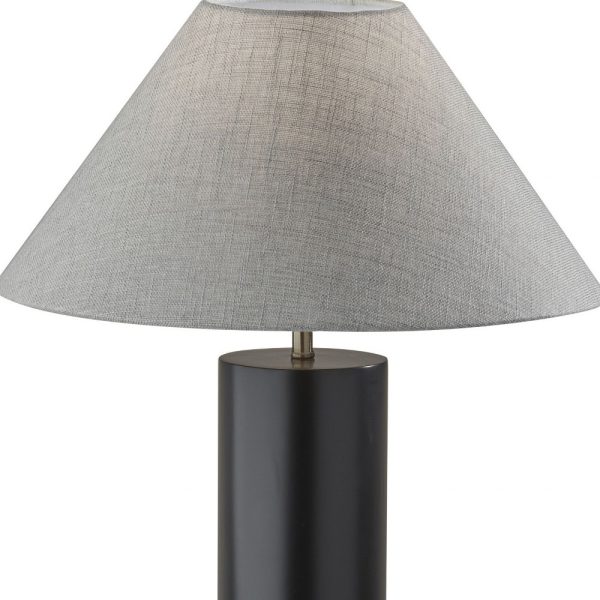 Canopy Black Wood Block Table Lamp - Image 5