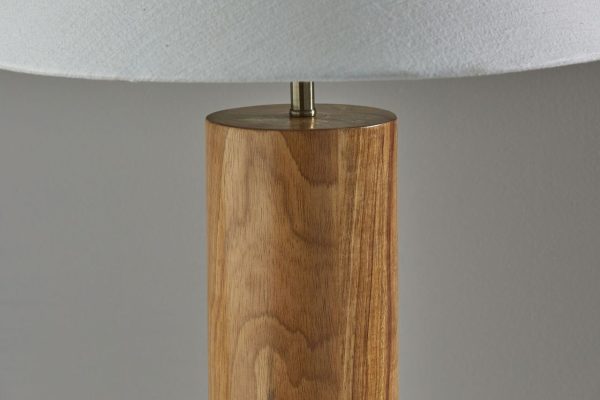 Canopy Natural Wood Block Table Lamp - Image 3