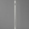 Five Color Glow Stick Floor Lamp in Brushed Steel