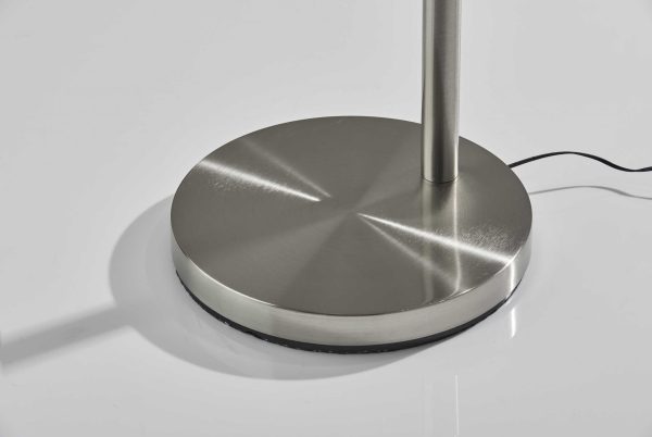 Five Finger Brushed Steel Multi Mode LED Floor Lamp - Image 3