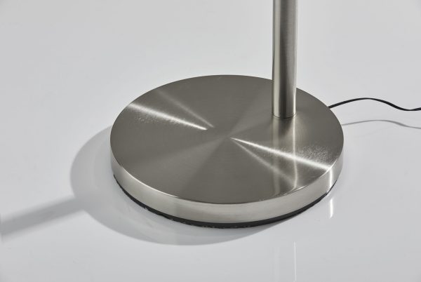 Five Finger Brushed Steel Multi Mode LED Floor Lamp - Image 4