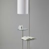 66" Tray Table Floor Lamp With White Drum Shade - Image 2
