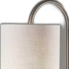 66" Tray Table Floor Lamp With White Drum Shade - Image 5