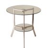 20" X 21" Copper Copper Powder Coated Metal Tripod End Table - Image 2