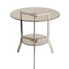 20" X 21" Copper Copper Powder Coated Metal Tripod End Table - Image 3