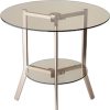 20" X 21" Copper Copper Powder Coated Metal Tripod End Table - Image 4