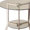 20" X 21" Copper Copper Powder Coated Metal Tripod End Table - Image 5