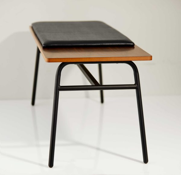 39" X 15.75" X 16.5" Walnut  Bench - Image 2