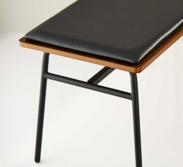 39" X 15.75" X 16.5" Walnut  Bench - Image 3