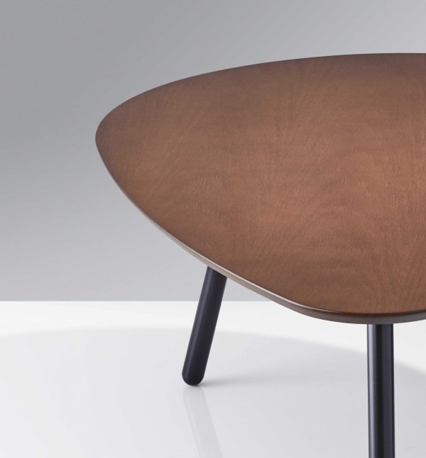 30.71" X 41.34" X 17" Walnut  Nesting Coffee Table - Image 3