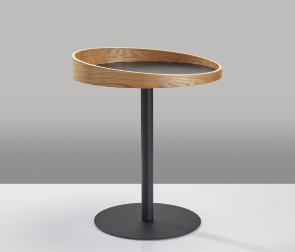 Black Mod Wood End or Side Table - Image 2