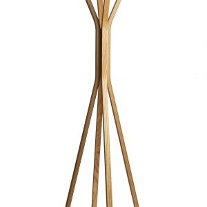 16.5" X 16.5" X 68.25" Natural  Coat Rack