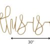 This Is Us Metal Script Wall Decor - Image 4