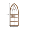 Rustic Wood and Metal Arch Wall Art - Image 4