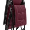 27.5" X 32.7" X 46" Bordeaux Powder Coated Recliner - Image 2