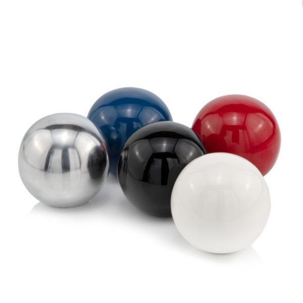 4" X 4" X 4" Black Aluminum Sphere - Image 2