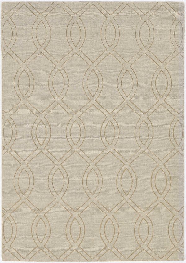 8' Beige Polyester Rug - Image 4