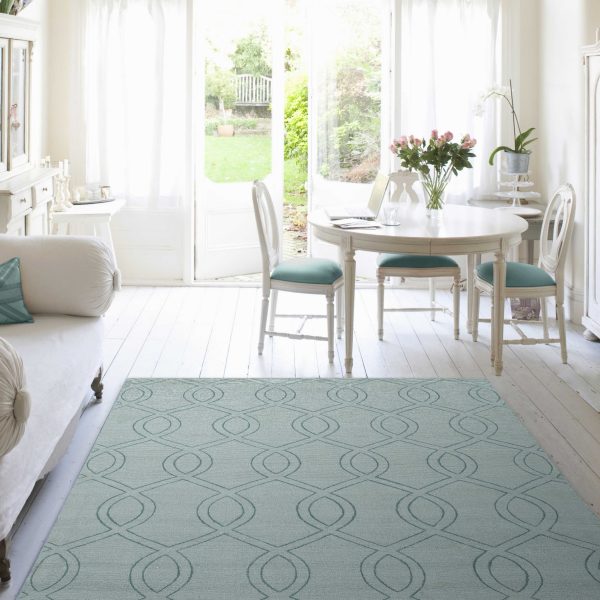 8' Ocean Polyester Rug - Image 5