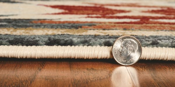 3' x 5' Ivory Polypropylene Rug - Image 3