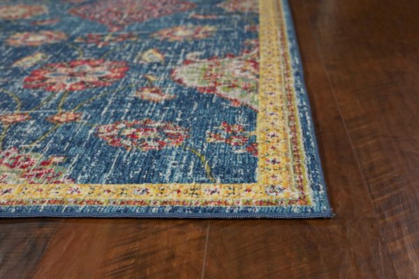 63" X 91" Sand Polypropylene Rug - Image 2