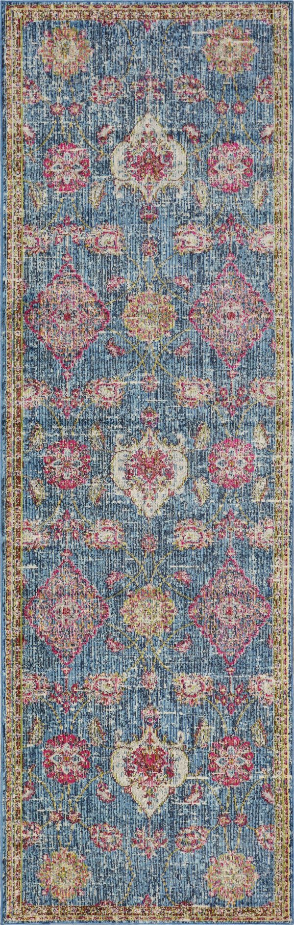 63" X 91" Sand Polypropylene Rug - Image 4