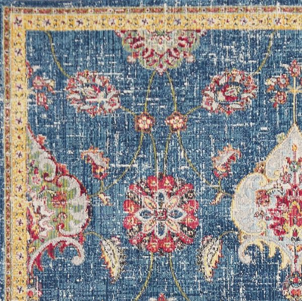 63" X 91" Sand Polypropylene Rug - Image 5