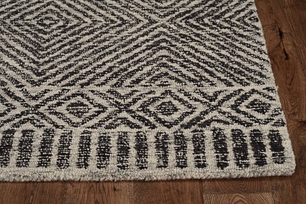 60 X 84 Blue Wool Rug - Image 2