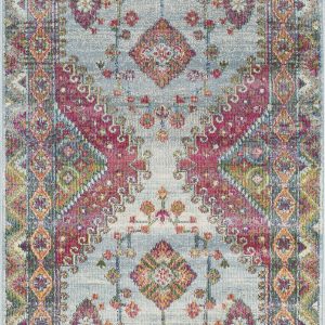 63" X 91" Multi Polypropylene Rug