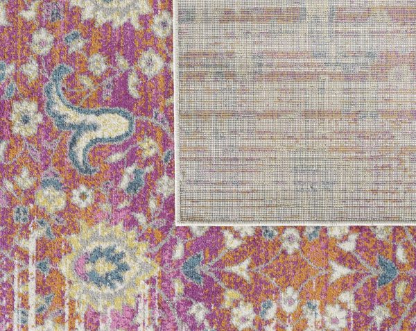 2' x 7' Sunset Polypropylene Area Rug - Image 2