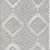 2' x 7' Ivory or Grey Polypropylene Area Rug - Image 5