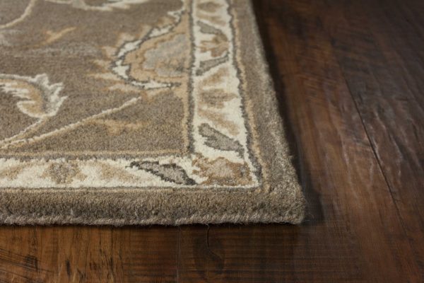39 X 63 Grey Viscose Rug - Image 2