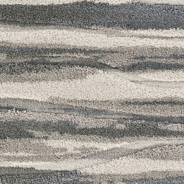 39 X 63  Grey Polypropylene Rug - Image 4