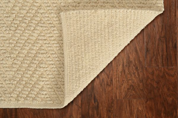 2' x 7' Ivory Jute Runner Rug - Image 4