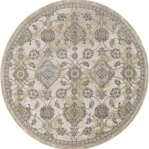 63 X 91 Ivory  Sand Wool Rug