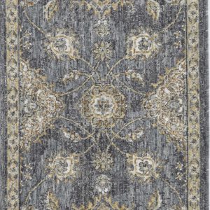 63 X 91 Slate Grey Wool Rug