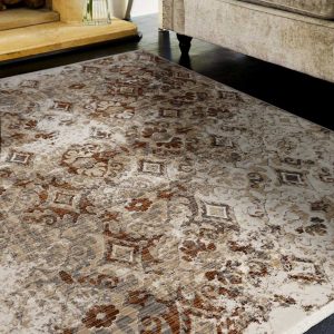 5' x 8' Sand Medallion Area Rug