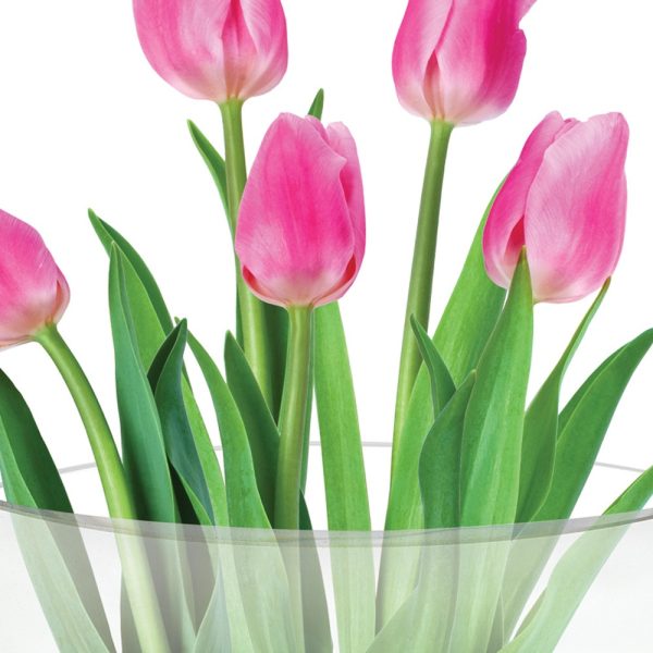 11 Mouth Blown Crystal European Made Pocket Shaped Vase - Image 5