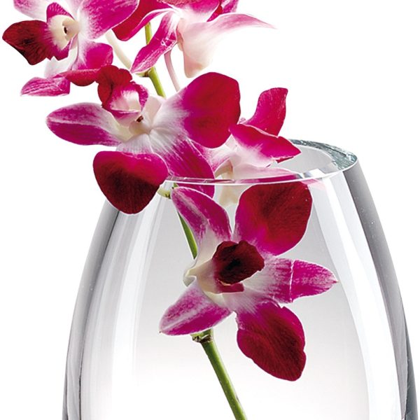 9 Mouth Blown Crystal European Made Vase - Image 4