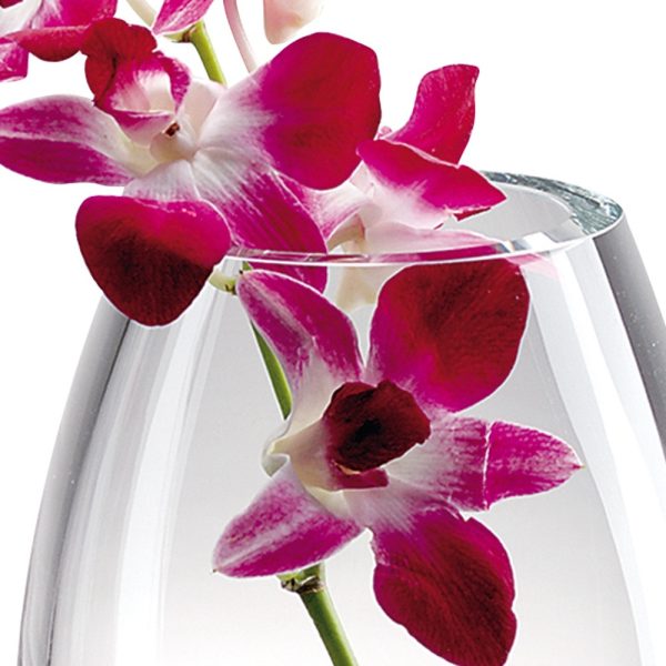 9 Mouth Blown Crystal European Made Vase - Image 5