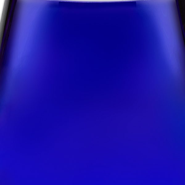 8 Mouth Blown Crystal Cobalt Blue Vase - Image 5