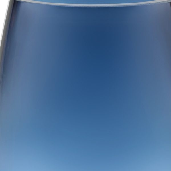 8 Mouth Blown Crystal Oval Thick Midnight Blue Walled Vase - Image 5