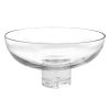 11 Mouth Blown Deep Pedestal Glass Centerpiece Bowl - Image 2