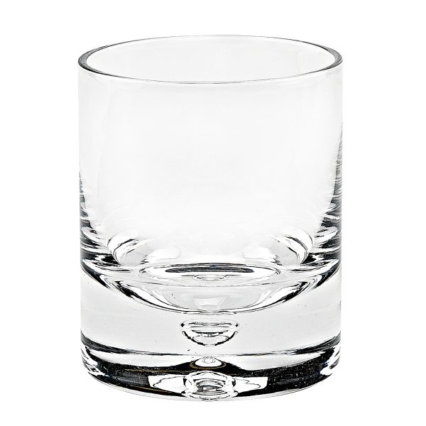 4 pc Set Single Old Fashioned Lead Free Crystal Scotch Glass  6 oz