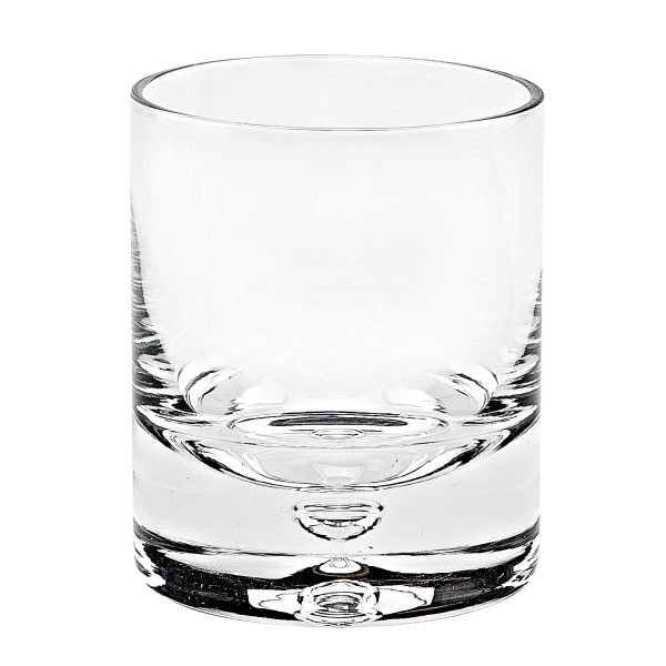 4 pc Set Single Old Fashioned Lead Free Crystal Scotch Glass  6 oz - Image 2