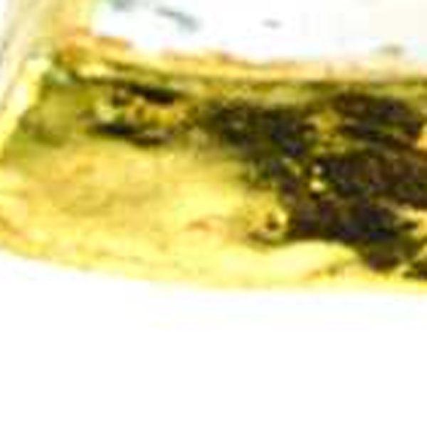 7 Glass Set of 4 Square Edge Gold Plates - Image 3