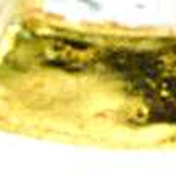 7 Glass Set of 4 Square Edge Gold Plates - Image 4