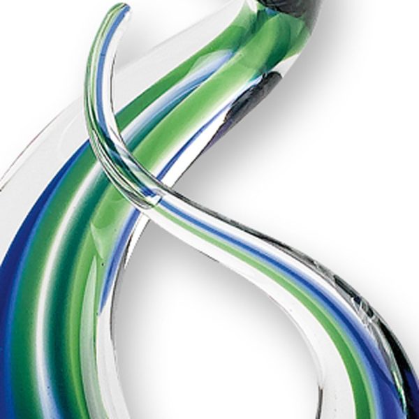 14 MultiColor Glass Art Glass Centerpiece - Image 5