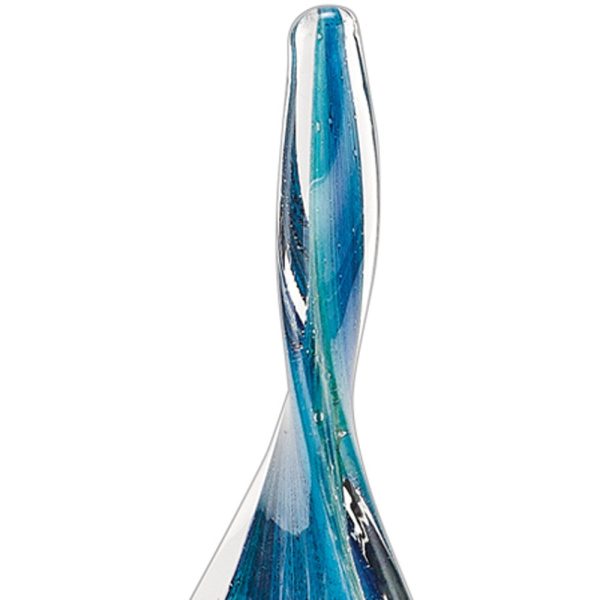 18 MultiColor Art Glass Corkscrew Centerpiece - Image 4
