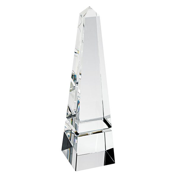 12 Hand Crafted Crystal Obelisk - Image 3