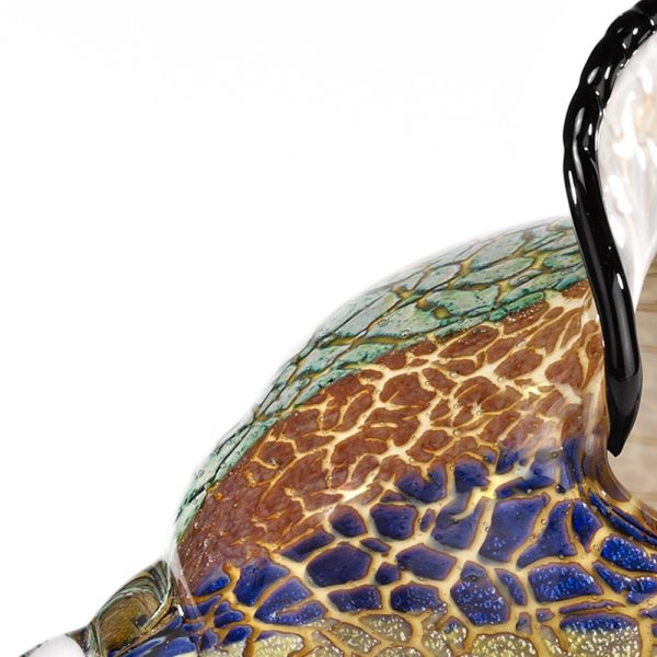 5 Mouth Blown Large Conch Shell Artistic Glass - Image 5